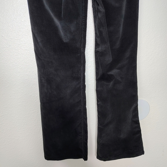 J. Jill Women's Black Stretch Corduroy Pants Sz 6 High Rise Straight Leg - Picture 9 of 12